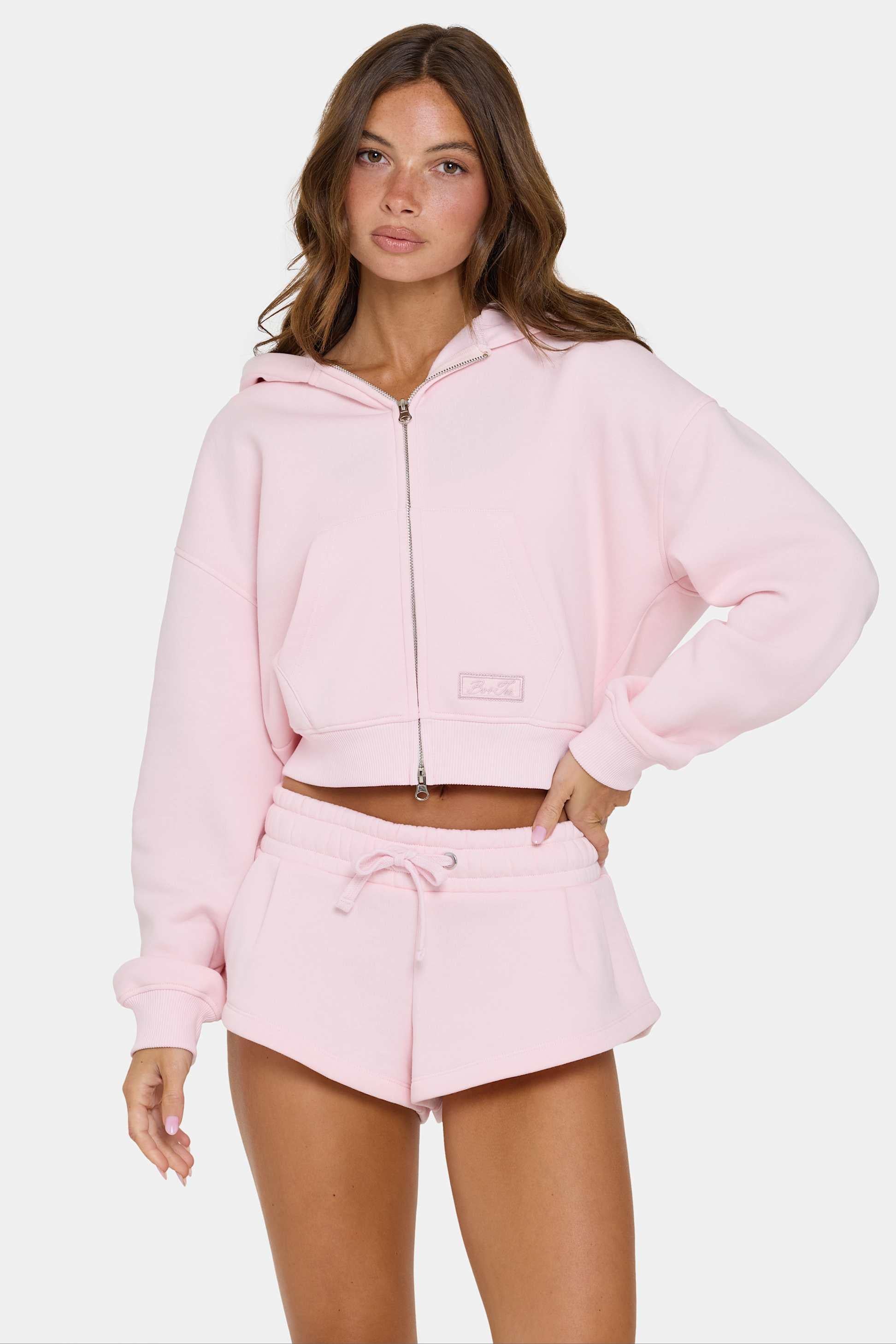 Mid-rise Mini Shorts In Sorbet