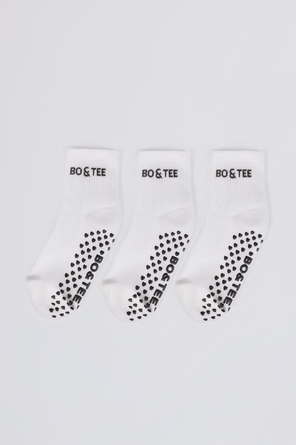 Pilates 3-pack Socks Bundle In White