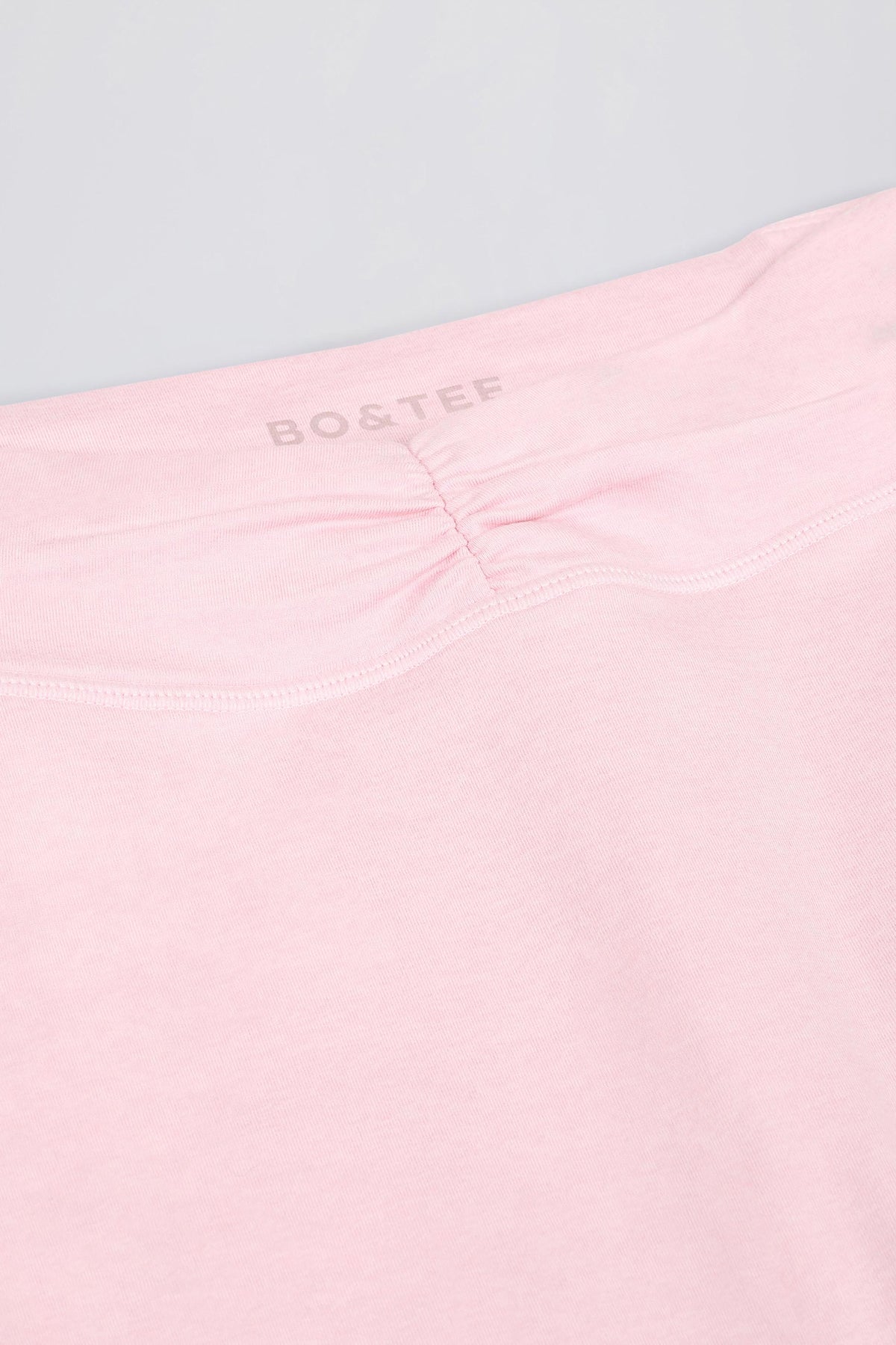 Brushed Jersey Ruched Mid-rise Leggings In Bloom