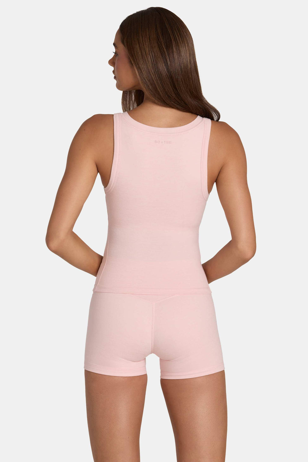 Soft Active Tank Top In Blush Marl