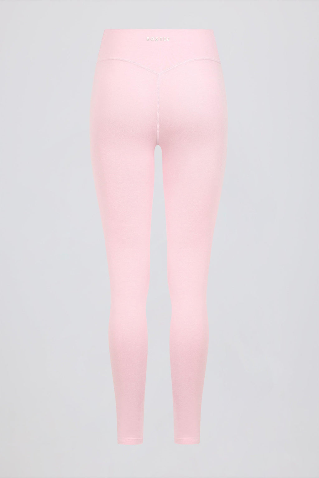 Brushed Jersey Ruched Mid-rise Leggings In Bloom