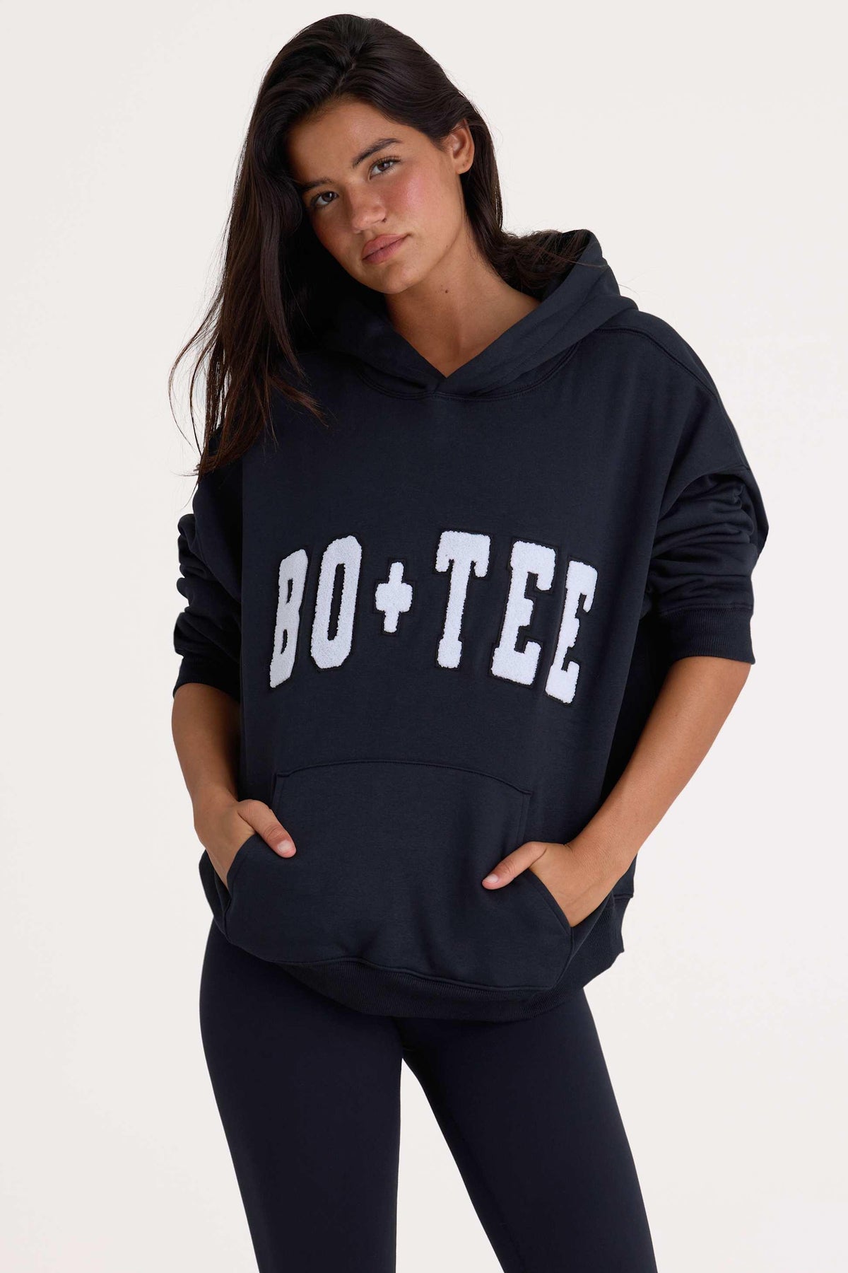 Oversized Hoodie In Black