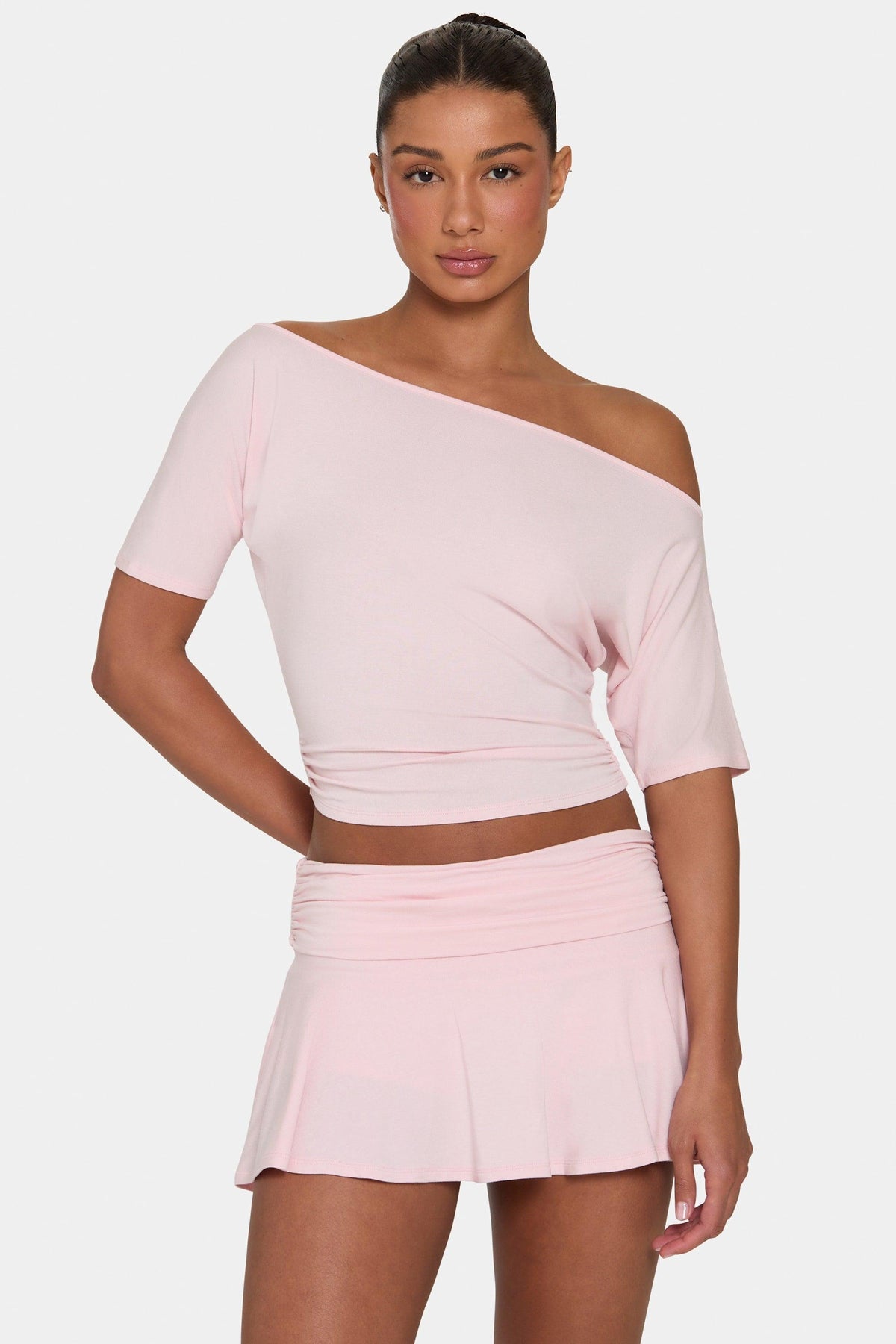 Buttercloud™ Mini Skort In Blush