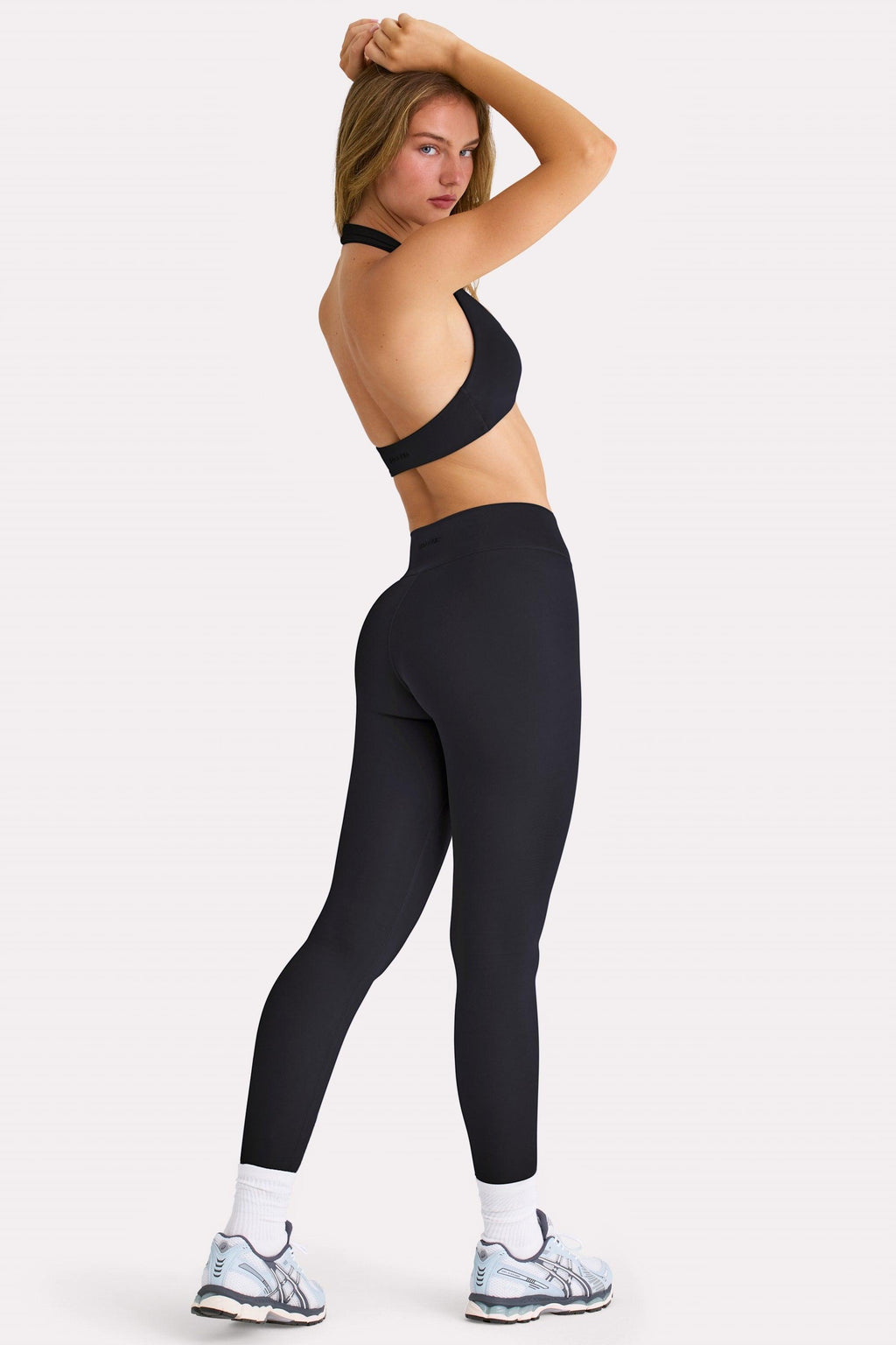 Soft Active Full-length Leggings In Black