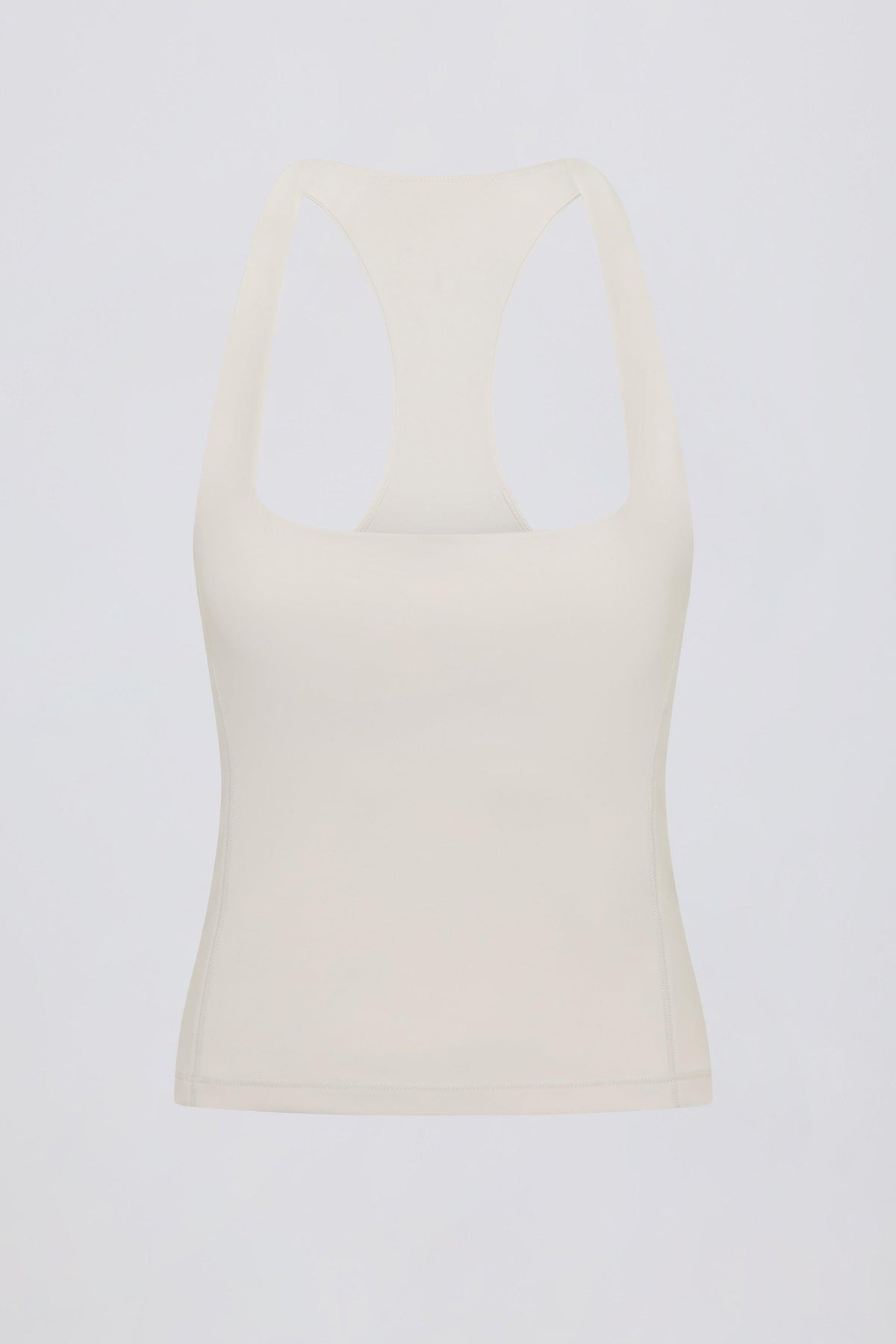 Soft Active Racerback Tank Top In Oat