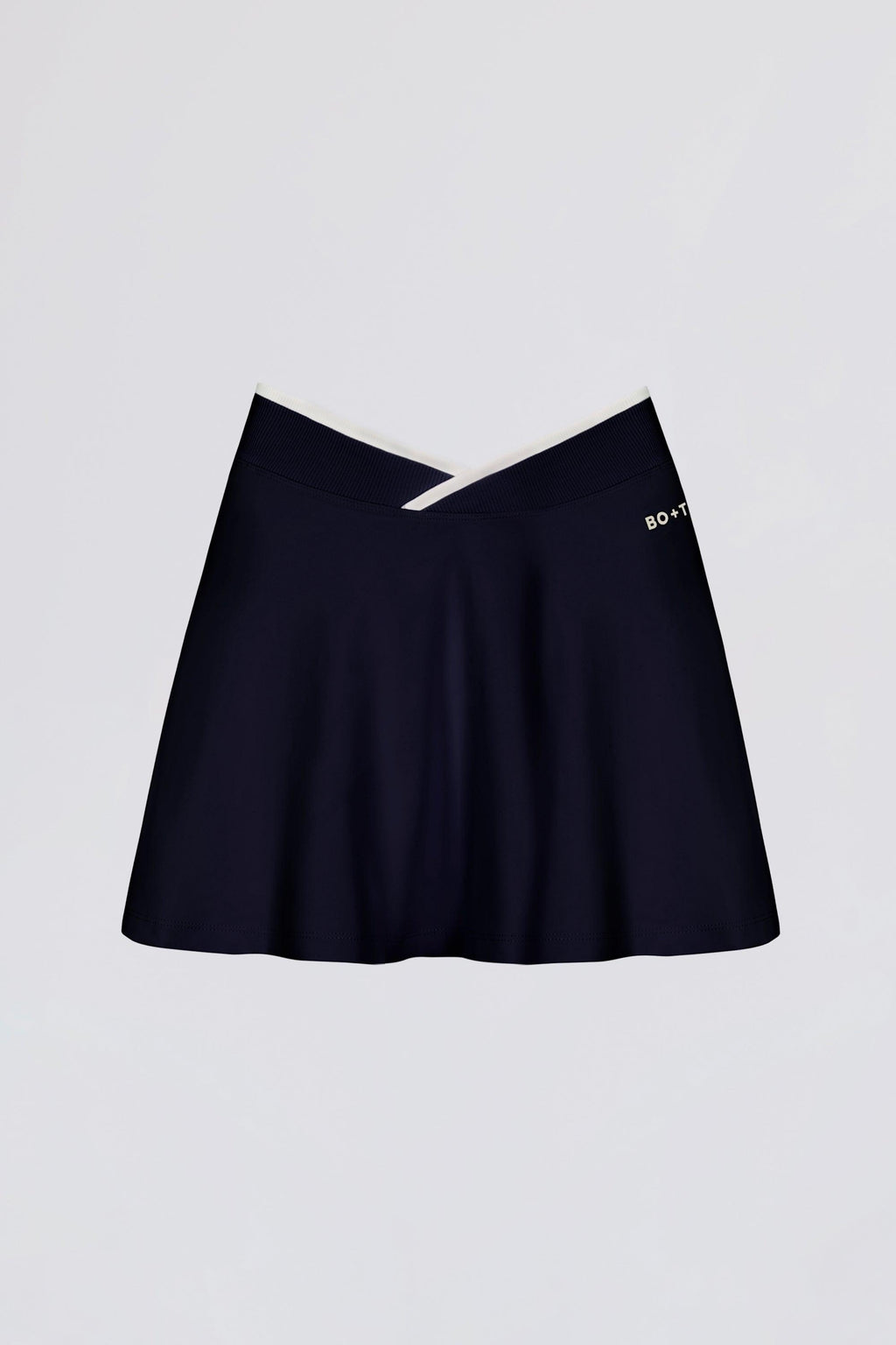 Soft Active Crossover Mini Skort In Midnight