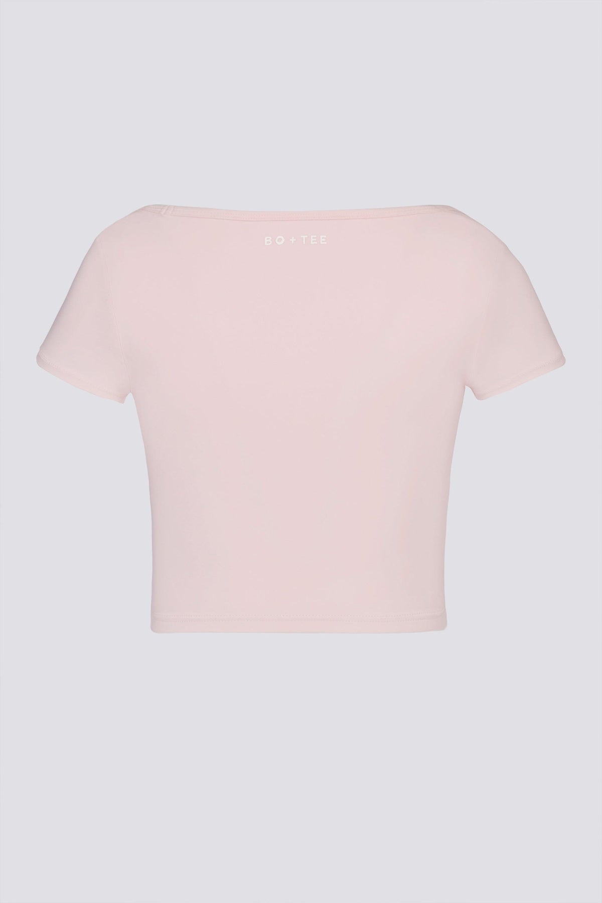 Soft Active Sweetheart-neck Crop Top In Ballet Pink
