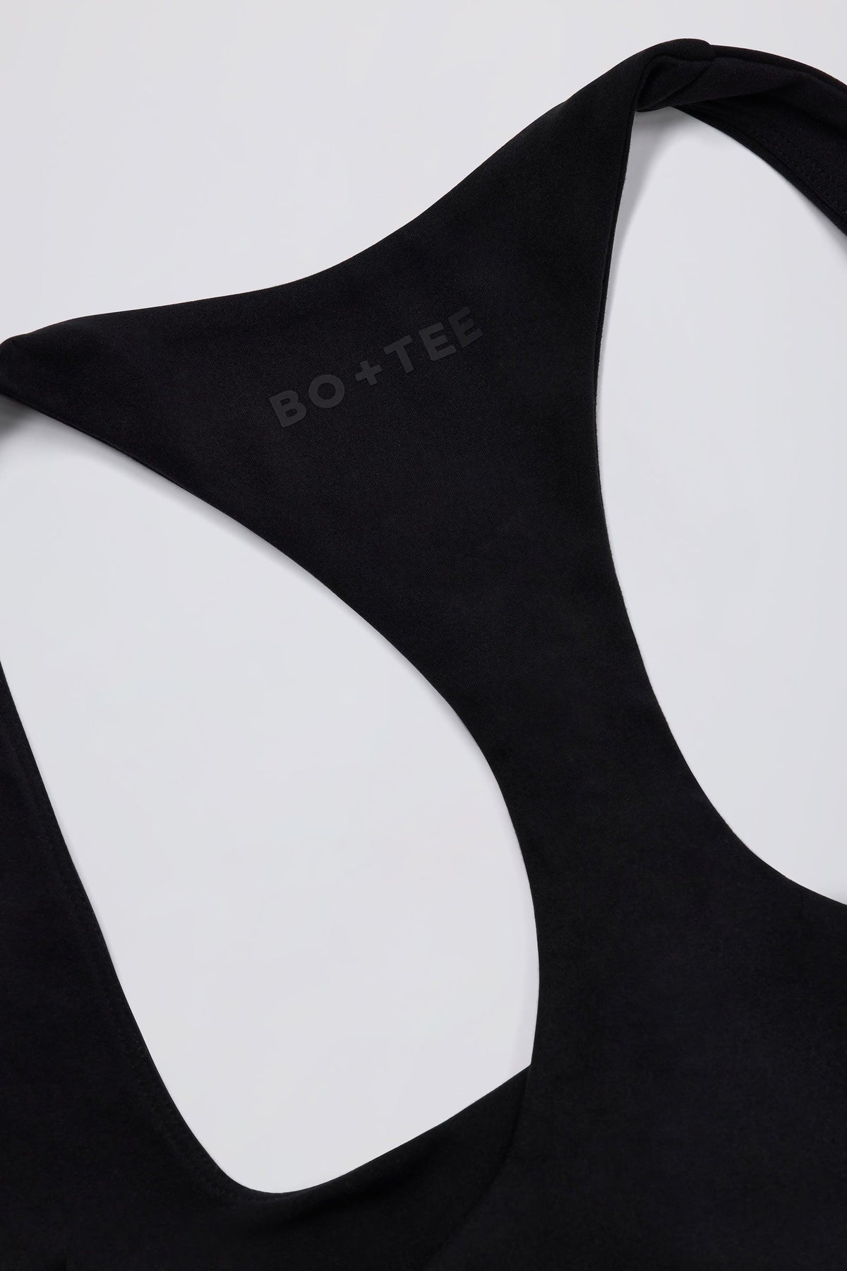 Soft Active Racerback Tank Top In Black