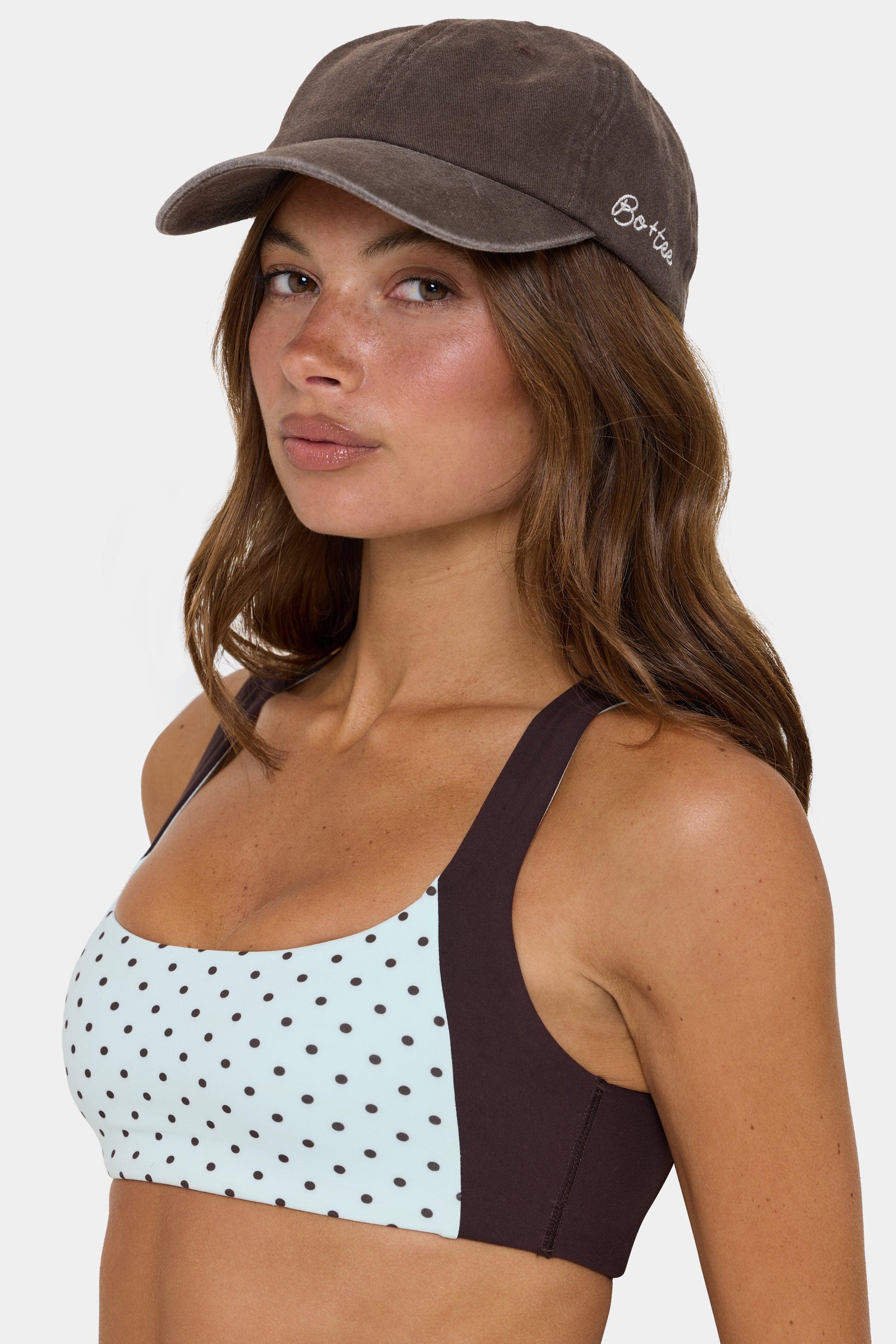 Baseball Cap In Dark Cocoa
