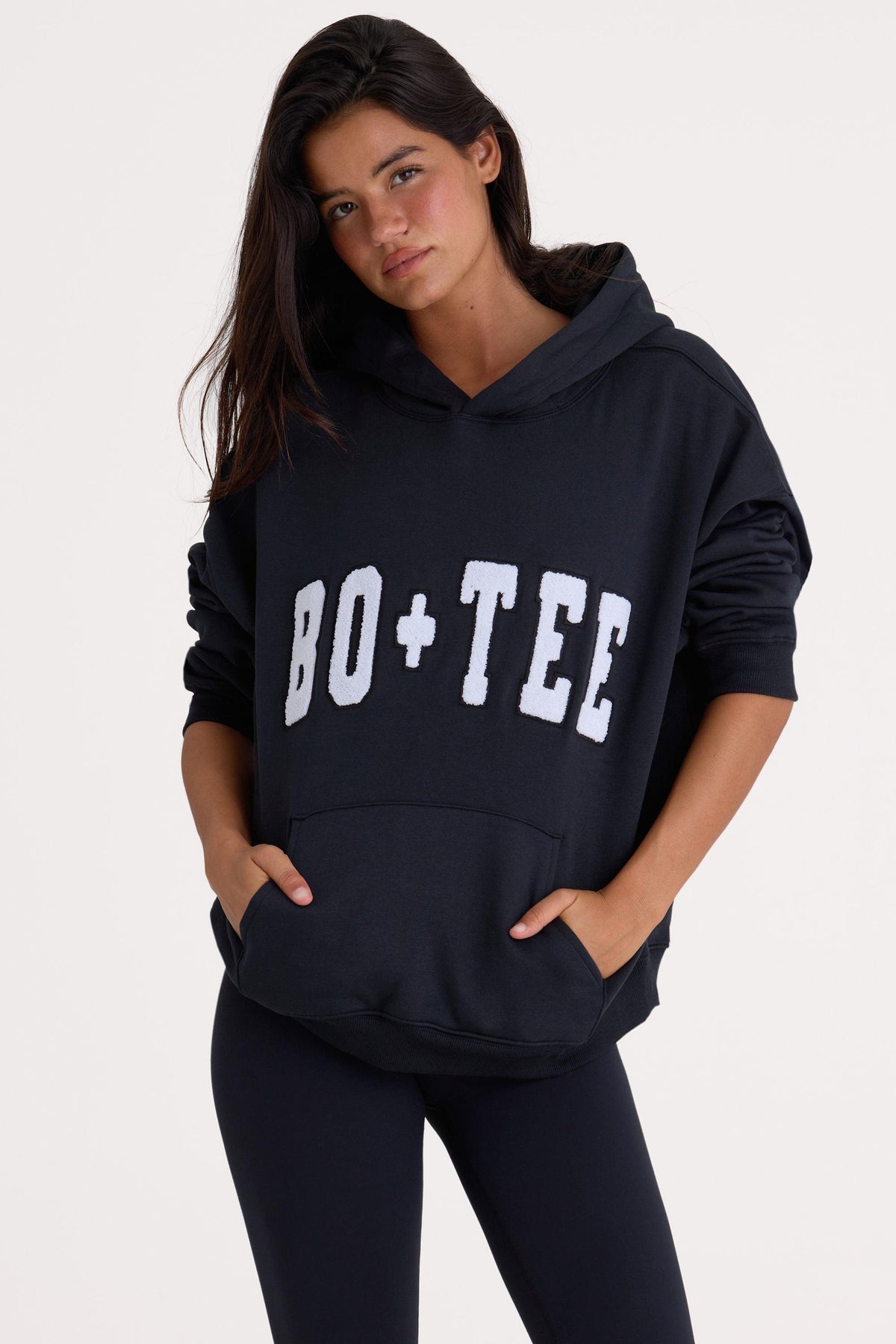 Oversized Hoodie In Black