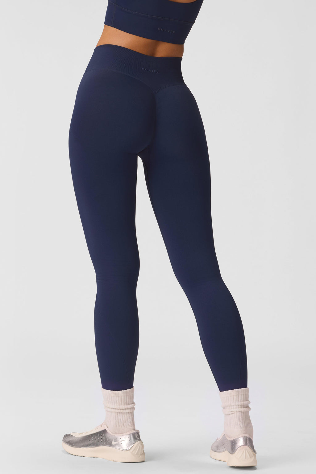Seamless Full-length Leggings In Midnight Navy